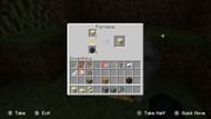 Players can smelt smooth sandstone in the furnace using fuel and a sandstone block (Image via Minecraft)